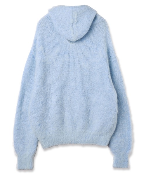 JieDa（ジエダ） パーカー MOHAIR ZIP HOODIE メンズ レディース