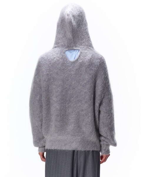 JieDa（ジエダ） パーカー MOHAIR ZIP HOODIE メンズ レディース