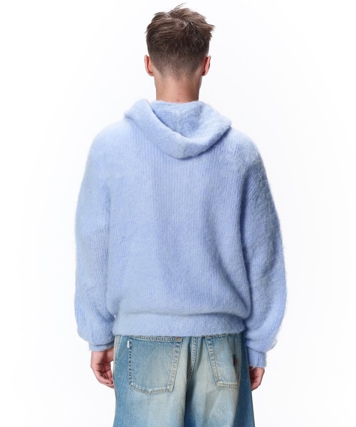 JieDa（ジエダ） パーカー MOHAIR ZIP HOODIE メンズ レディース
