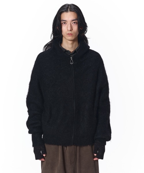 JieDa ジエダ　パーカー JieDa（ジエダ） パーカー MOHAIR ZIP HOODIE メンズ レディース