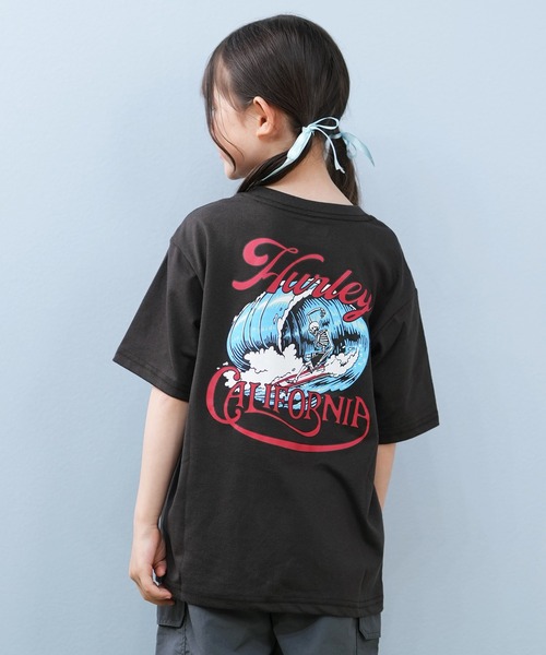 Hurley tシャツ Hurley/ハーレー SKULL RIDER OVRSZD SS TEE