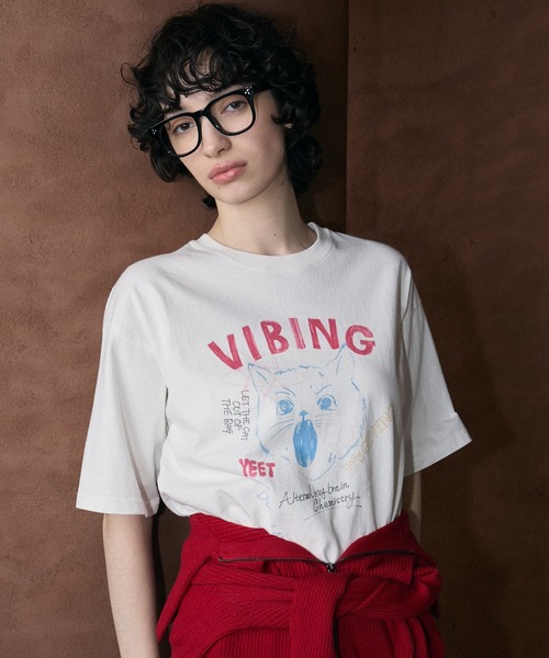 ちゃんみな　Tシャツ　Lサイズ　ヴィンテージ加工のピグメントボディ 新品未開封品】ちゃんみな ヴィンテージ風ライブTシャツ Lサイズ