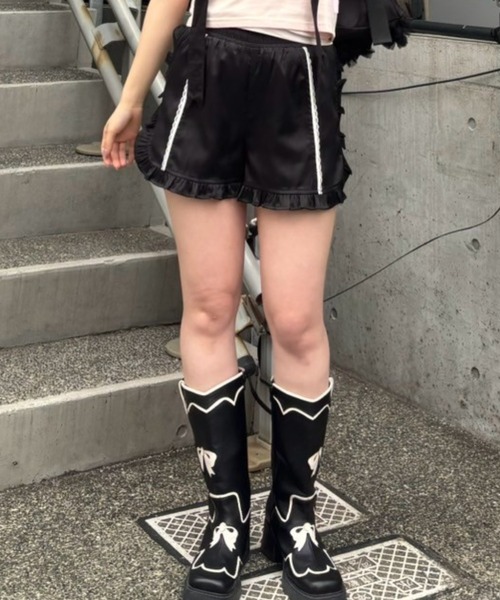Candy Stripper（キャンディーストリッパー） パンツ GLOSSY FRILL