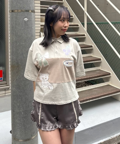 Candy Stripper（キャンディーストリッパー） パンツ GLOSSY FRILL