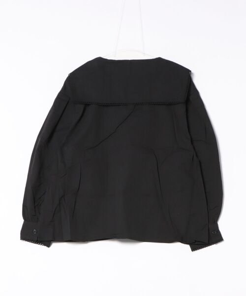 hugi ブラウス シャツ PIN TUCK SAILOR BLOUSE/ピンタック