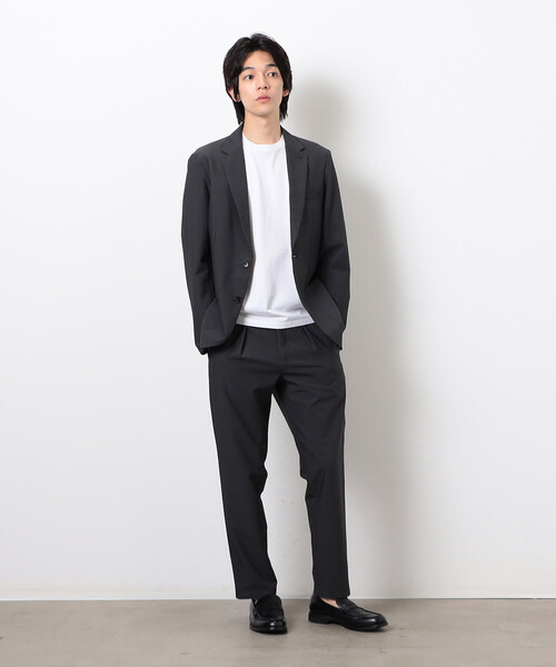 COMME CA ISM（コムサイズム） スラックス 「セットアップ対応」シア