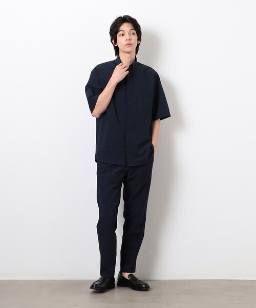COMME CA ISM（コムサイズム） スラックス 「セットアップ対応」シア