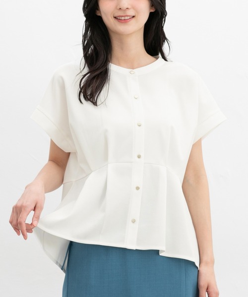 HANITA 売れ筋商品|||ハニタ Tシャツ トップス レディース Tops Brown Honeys トップス 長袖 スクエアネック 綿100％ レディース 無地