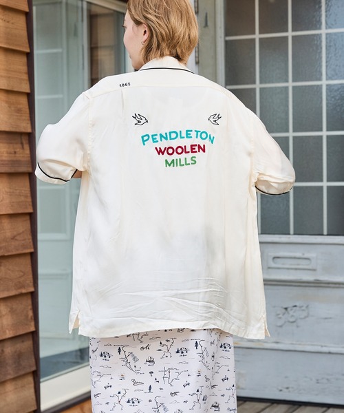 PENDLETON（ペンドルトン） シャツ パイピング エンブロイダリー