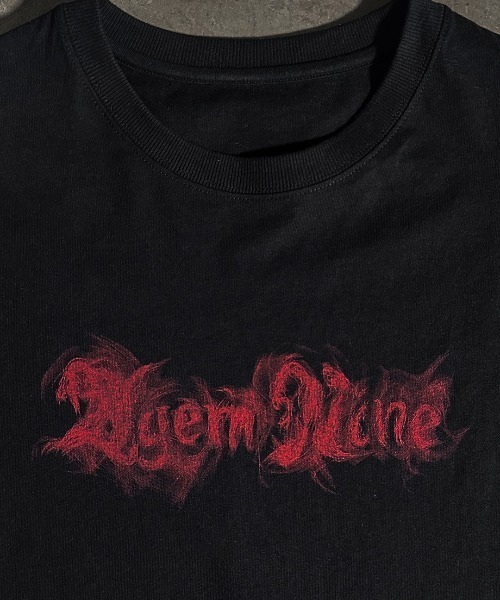 A'gem 9（エージェムナイン） tシャツ A'GEM/9 × .kom 「A'GEM/9/エー