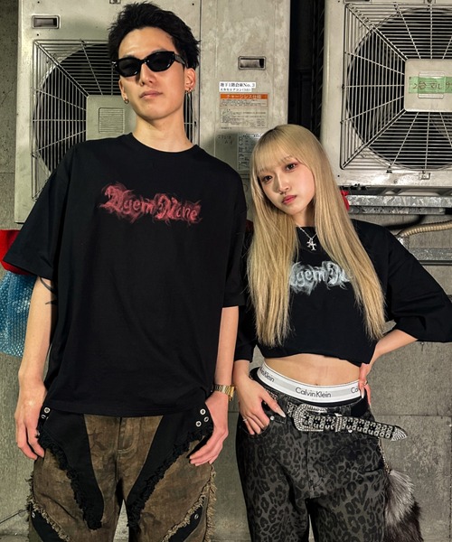 A'gem 9 tシャツ A'GEM/9 × .kom 「A'GEM/9/エージェムナイン
