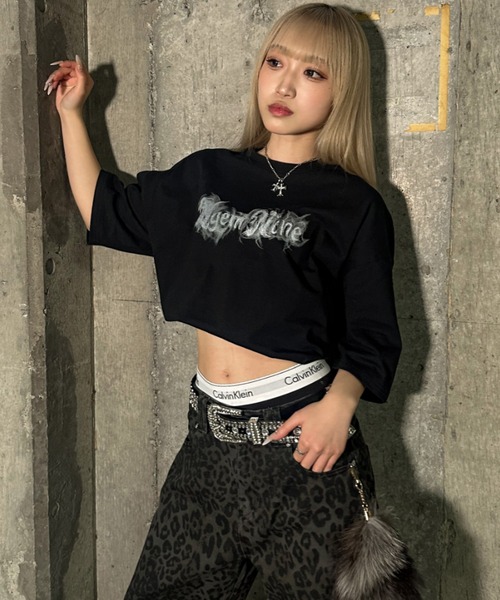 A'gem 9 tシャツ A'GEM/9 × .kom 「A'GEM/9/エージェムナイン