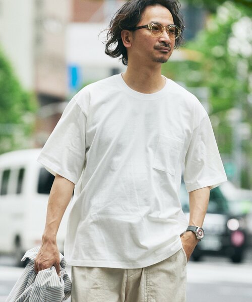 追跡便【 】エッセンシャル スリム コットン Tシャツ 51TwhcN9A1L._AC_SY350_QL65_.jpg