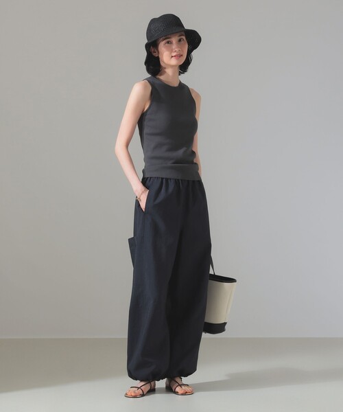 beamsダークグレー ポケット付きパンツ BEAMS / ビッグ 6ポケット カーゴ ショーツ（カーゴパンツ