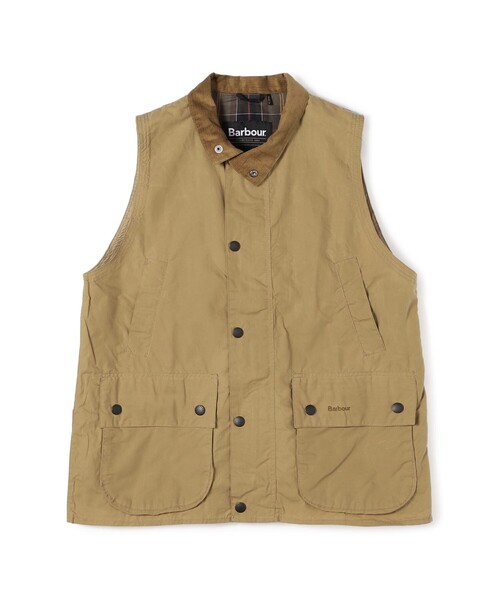 ベスト ジレ Barbour Westmorland ノンワックス コットンベスト メンズ_画像2
