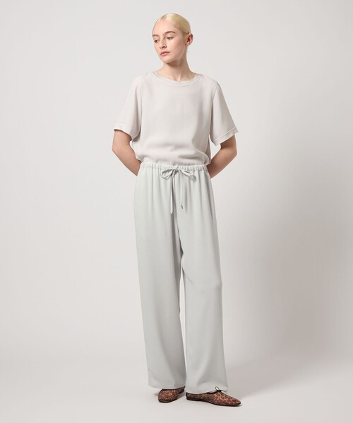 スティーブンアラン　サテンパンツ STEVEN ALAN パンツ 「Steven Alan」バックサテン ジョーゼット