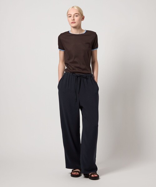 STEVEN ALAN パンツ 「Steven Alan」バックサテン ジョーゼット