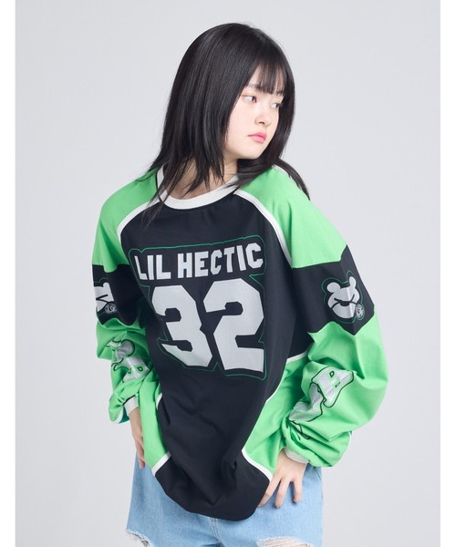 tシャツ 「8」「it」「little sunny bite」numbering long tee レディース メンズ