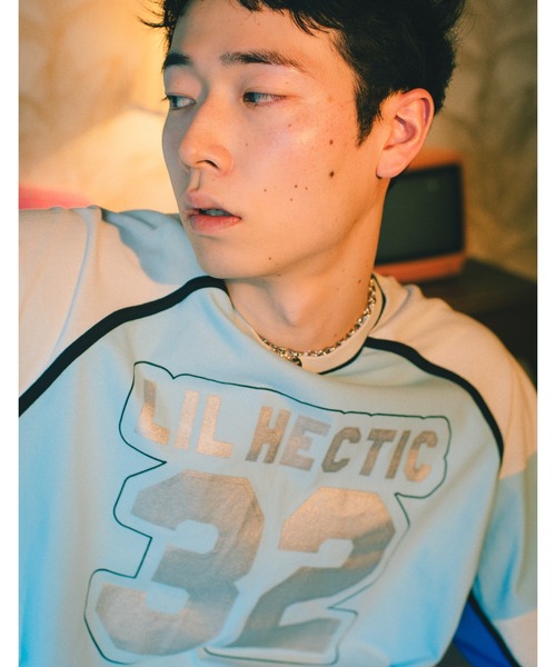 tシャツ 「8」「it」「little sunny bite」numbering long tee レディース メンズ Little sunny bite tシャツ 「8」「it」「little bite
