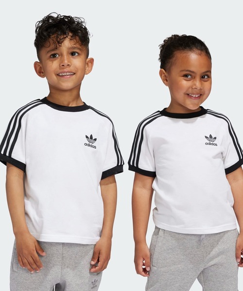adidas tシャツ アディカラー トレフォイル 半袖Tシャツ キッズ