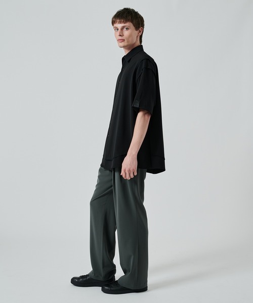 N.HOOLYWOOD シャツ N.HOOLYWOOD エヌハリウッド ZIP UP SHIRT ジップ シャツ : Nana