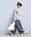 ワイドパンツ パンツ 「レギュラー丈」soul...の詳細画像3