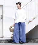 ワイドパンツ パンツ 「レギュラー丈」soul...の詳細画像4