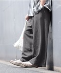 ワイドパンツ パンツ 「レギュラー丈」soul...の詳細画像5