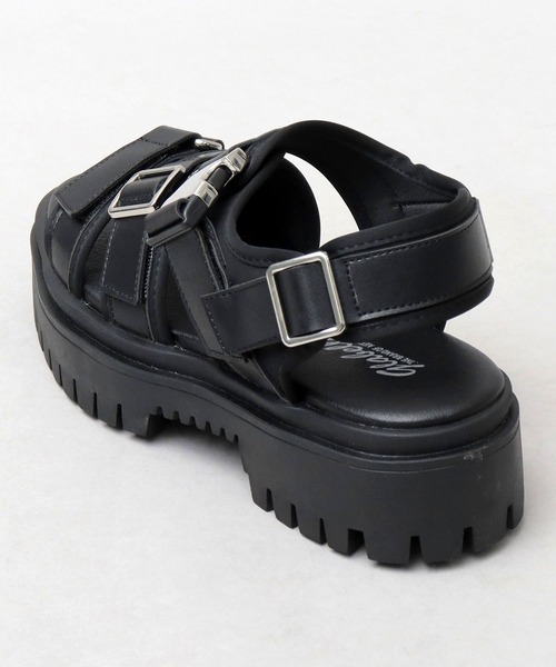 【新品未使用】glabella 厚底サンダル Mサイズ glabella 「glabella」 サンダル M ブラック メンズ : ZOZOTOWN