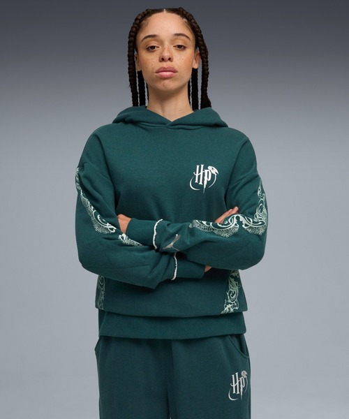 tシャツ PUMA プーマ Hoops x Harry Potter Hoodie レディース