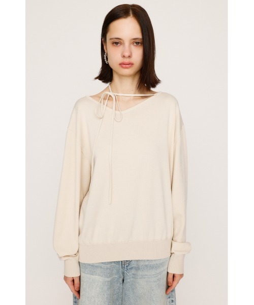 トップス ASYMMETRY KNIT Asymmetry knit tops（ニット/セーター）｜RIM.ARK（リムアーク