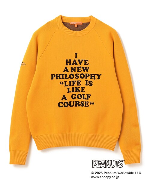 BEAMS GOLF（ビームス ゴルフ） ニット セーター 「WOMEN」PEANUTS