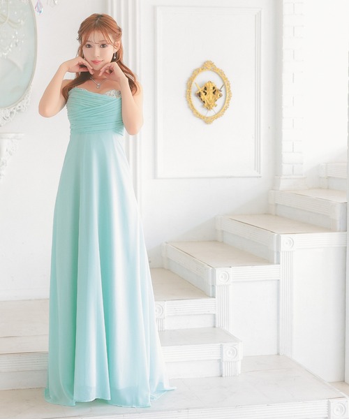 Tika ドレス キャバドレス キャミソール ハートカットレース