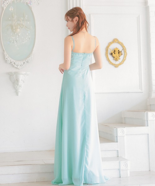 Tika ドレス キャバドレス キャミソール ハートカットレース
