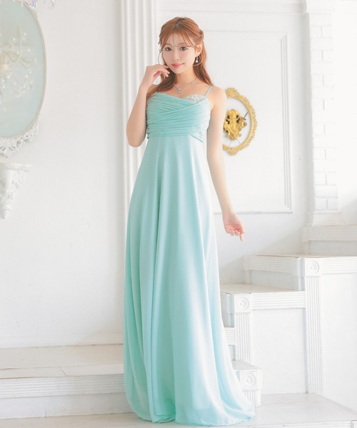 Tika ドレス キャバドレス キャミソール ハートカットレース