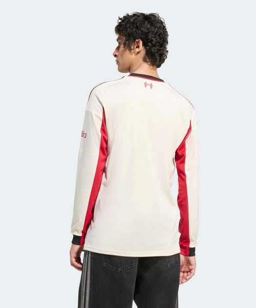 リヴァプールFC adidas ジャージ 長袖　UK アディダス リバプールFC 25/26 長袖ホームオーセンティック