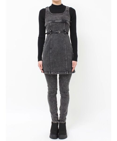 只今ネットでは予約商品 MURUA ムルーア lace longタンクトップ クロップトスクエアニットタンク[品番：MKSW0057792]｜MURUA（ムルーア