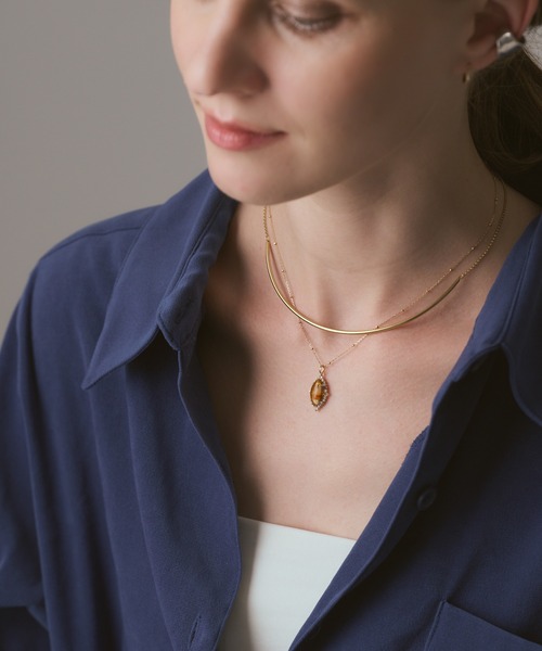 agete（アガット） チャーム K10マルチストーンチャーム レディース