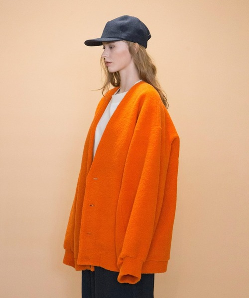 my beautiful landlet RIB KNIT VOLUME CARDIGAN