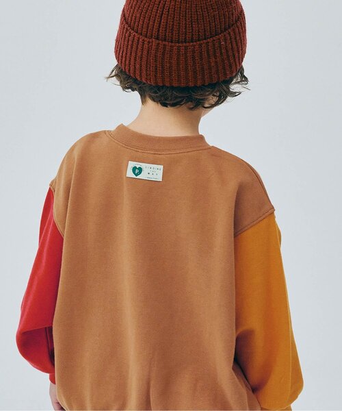 トレーナー  「ジュニア対応」ロゴ刺繍ポケットトレーナー キッズ 子供服 男の子 女の子 | p.premier | 15
