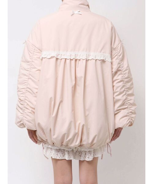 merry jenny（メリージェニー） ダウンコート ダウンジャケット ribbon