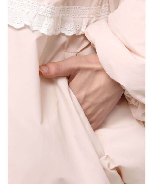 merry jenny（メリージェニー） ダウンコート ダウンジャケット ribbon