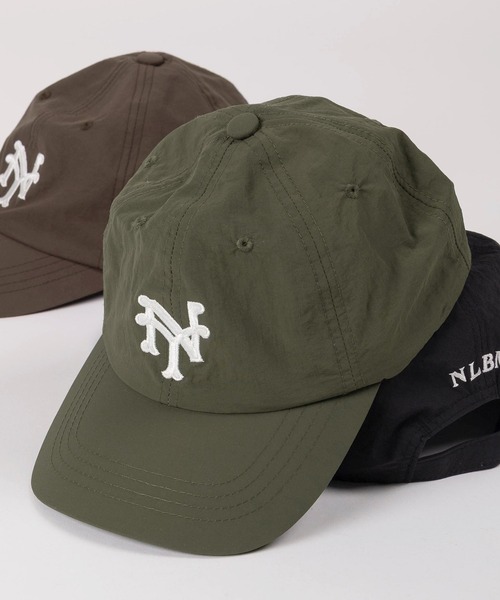 キャップ 帽子 「79」ニグロリーグ NYロゴ ナイロン ローキャップ/ CAP