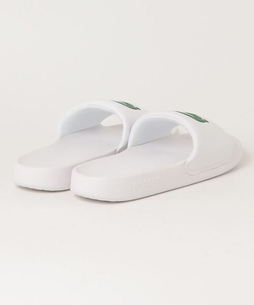 「LACOSTE」 サンダル UK9 ホワイト メンズ_画像2