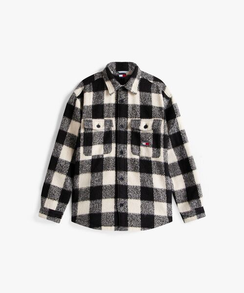 TOMMY JEANS（トミー・ジーンズ） シャツ チェックオーバーシャツ