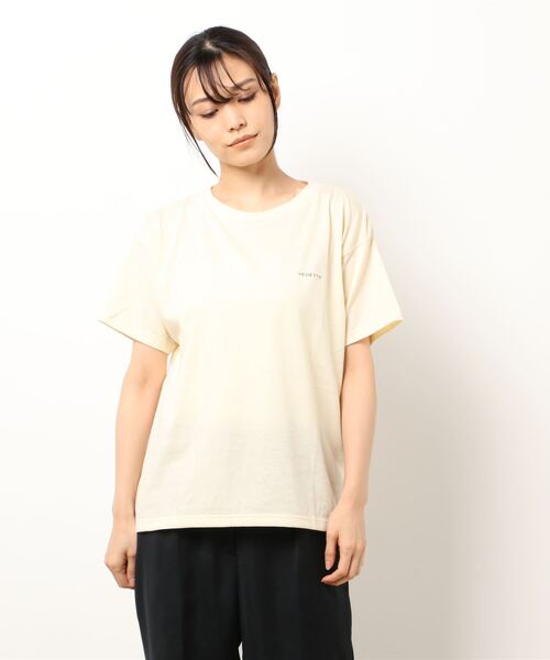 「FIL DE FER」 半袖Tシャツ FREE イエロー レディース_画像5