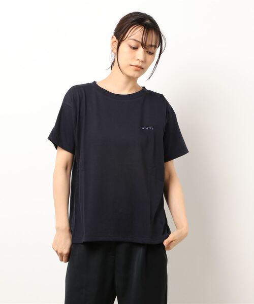 「FIL DE FER」 半袖Tシャツ FREE イエロー レディース_画像6