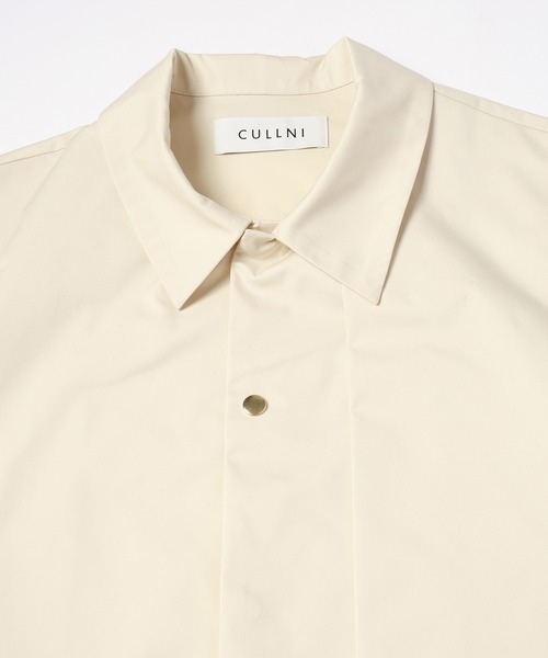 「CULLNI」 半袖シャツ 1 ネイビー メンズの画像
