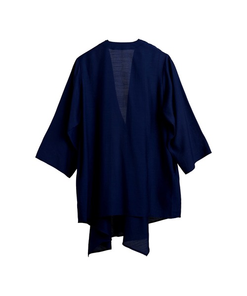 「NO ID.」 7分袖シャツ ONE SIZE ブラック メンズの画像