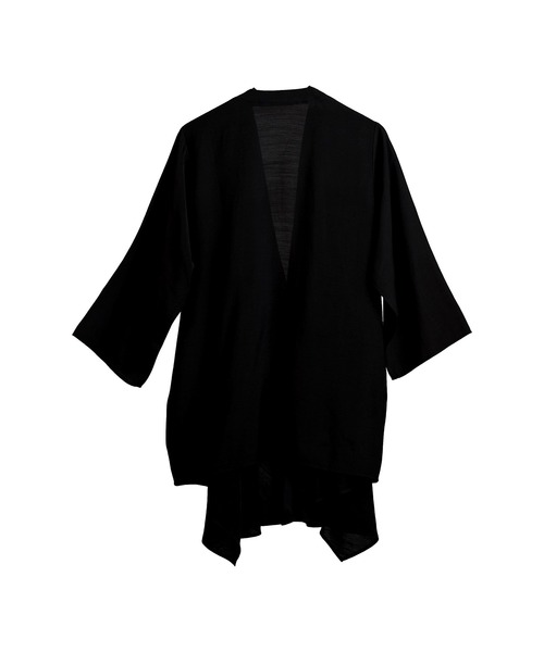「NO ID.」 7分袖シャツ ONE SIZE ブラック メンズの画像